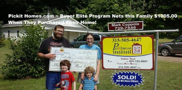 Elite Buyer Program Paid $1005.00