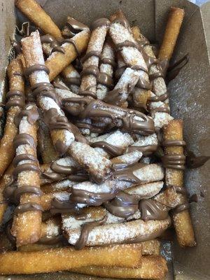 Funnel cake fries