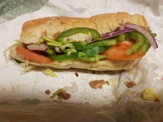 Is this seriously a steak and cheese sub?