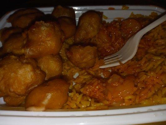 Sweet and sour chicken