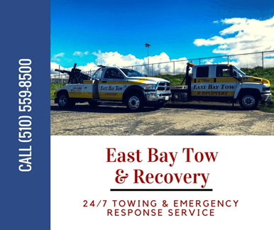 East Bay Tow, Inc. Available 24 hours a day, seven days a week, our team of nationally-trained drivers is always available to...