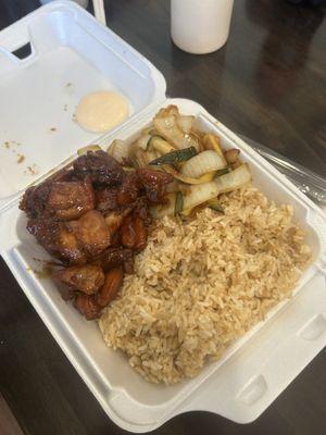 Hibachi chicken