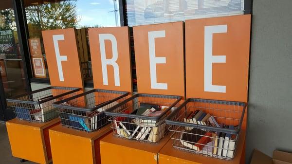 Free books outside