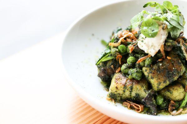 vegan pesto gnocchi