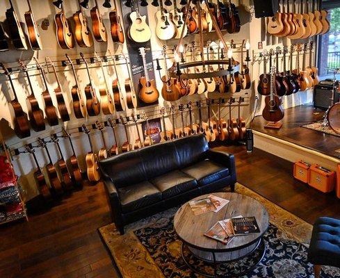 Largest selection of Taylor guitars in Northern California!