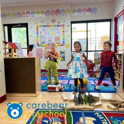 Carebear Preschool provides a nurturing, creative, and positive classroom setting for kids 18 months to 5 years.  244 W. Chandler Heights Rd