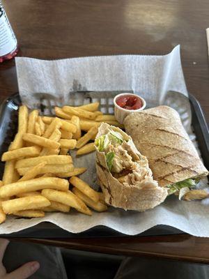 Chicken Caesar wrap