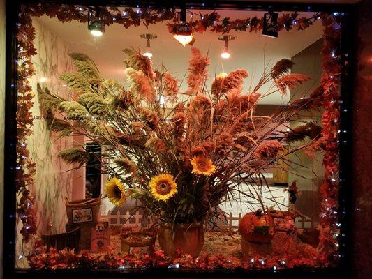 Fall window display 2017