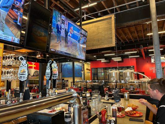 Bar area. Really great open concept.