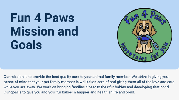 Fun 4 Paws Mission