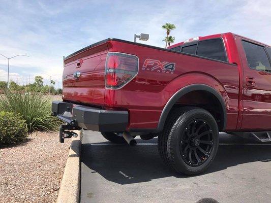 Ford F-150 with Magnum Rear Bumper