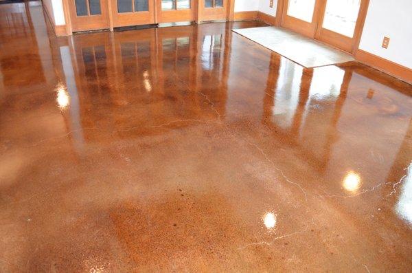 Acid Stained Concrete