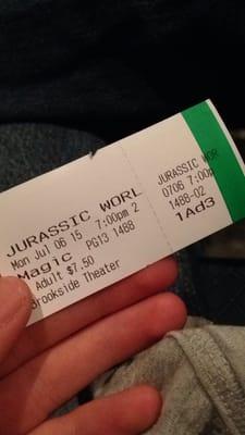 Jurassic World screening on 07/06/15