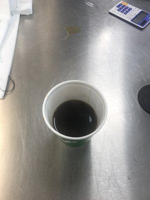 Ummm Where's the rest of my coffee?!