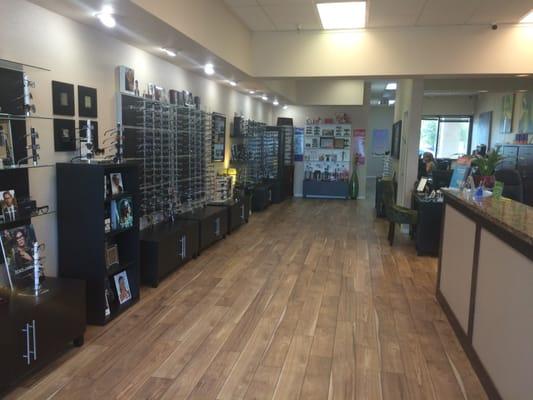 Come see our newly remodeled office and wide variety of men's and women's frames