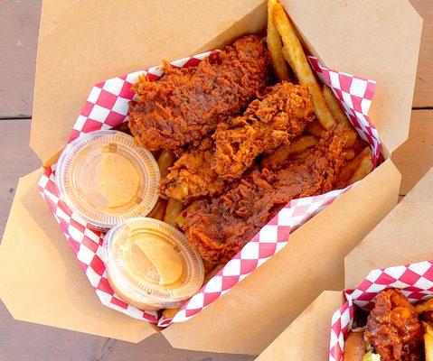 Nashville-Style Hot Chicken Tenders