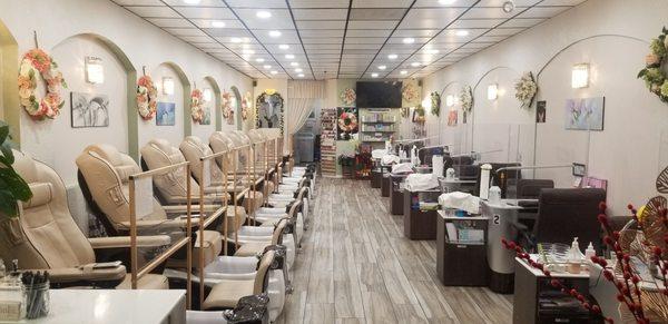 The new look of Boutique Nails and Spa.