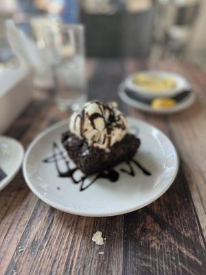 Dark Chocolate Bread Pudding