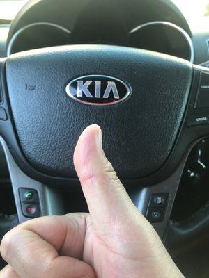 Very happy Kia customer!