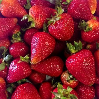 Farmers Market strawberries