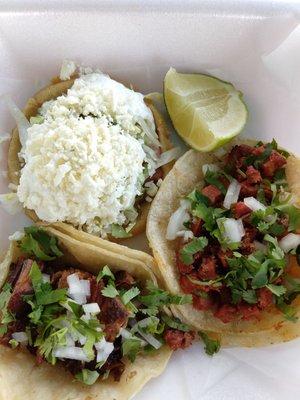 Tacos and sopes