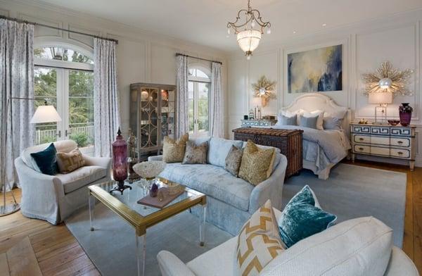 Custom Upholstered Seating - Window Treatments, Fine Accessories and Bedroom Design by Susan Spath Kern & Co.