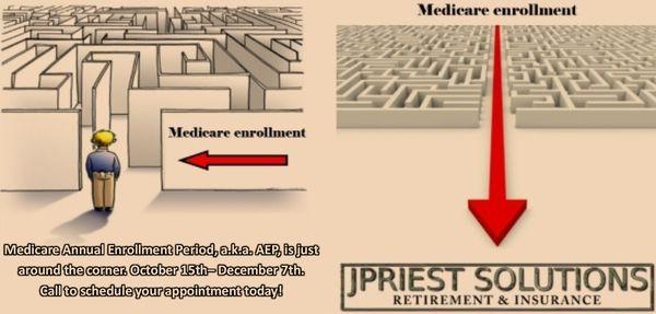 Medicare & Retirement...Making The Right Decisions With You. #JPriestSolutions #Retirement #Insurance #Medicare #SafeMoney