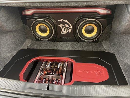 Charger Hellcat Redeye custom trunk