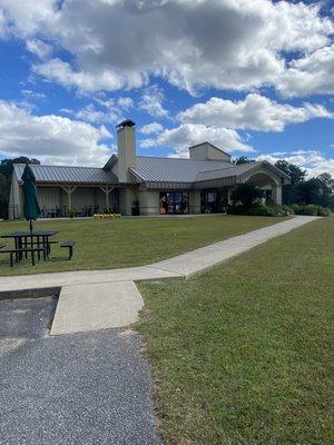 View of the winery