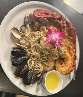 Seafood pasta