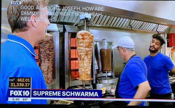 Leave it to Fox 10 to misspell Shawarma