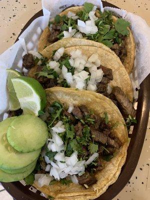 Steak tacos