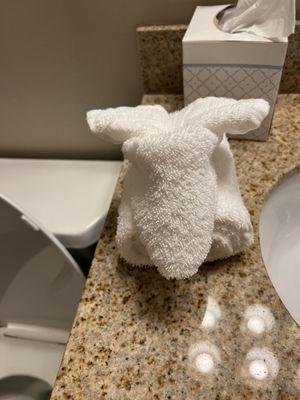 Towel art