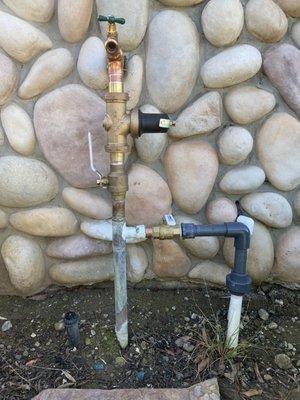 Updated pressure regulator valve and new bypass for drip drill OK irrigation - solved our major leak problem :)