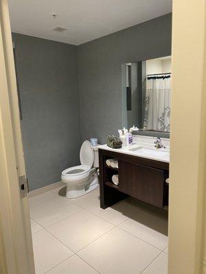 Suite bathroom