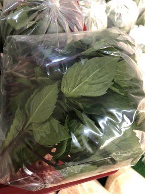 Fresh Thai basil ($1) cannot beat that