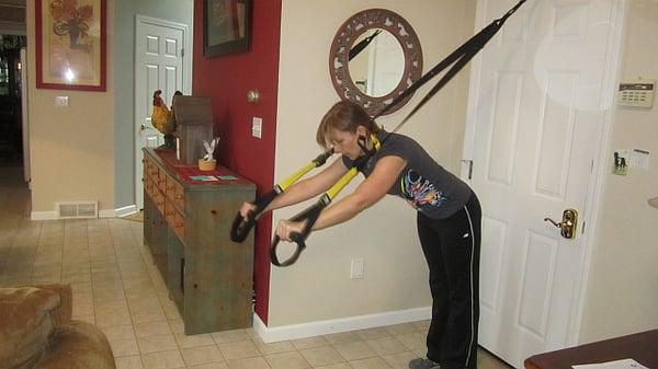 In-Home Personal Training Trumbull, CT TRX Workout Routine