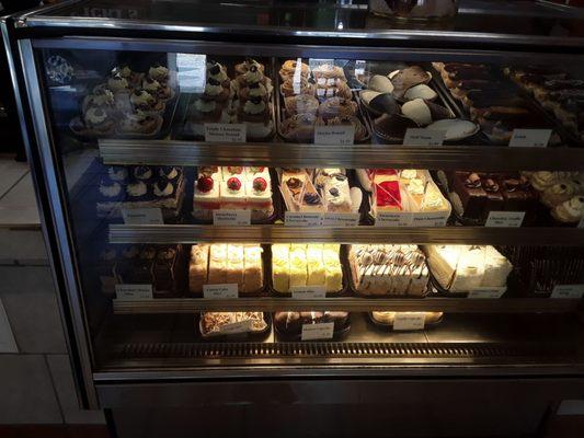 Large assortment of pastries