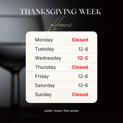 Thanksgiving hours