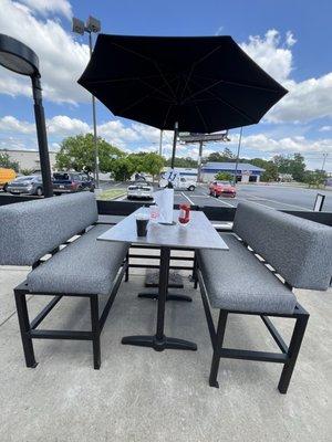 Outdoor seating