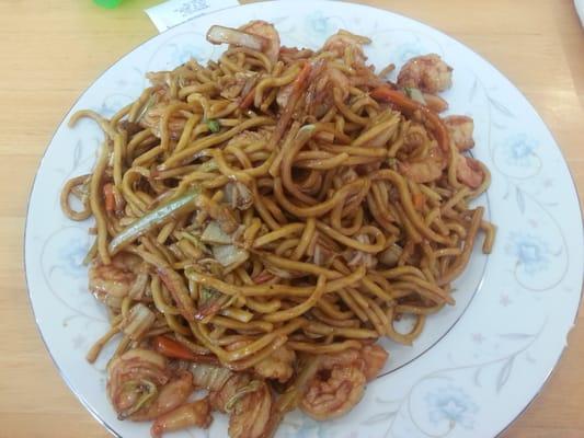 Shrimp Lo Mein.