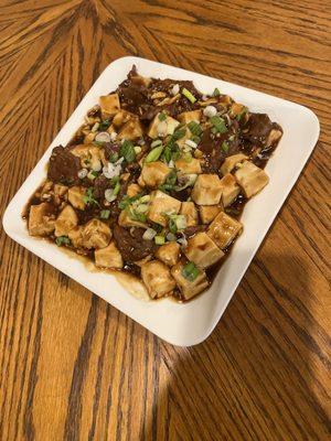 Ma Po Tofu with beef