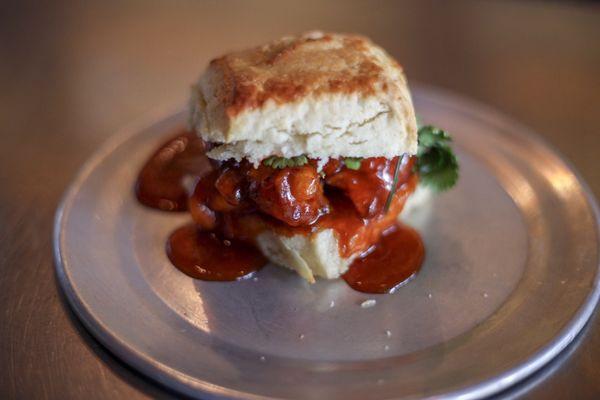 Crispy Chicken Biscuit Sandwich