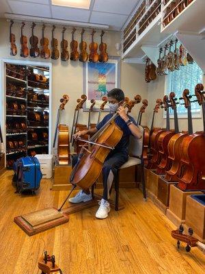 Cello big room