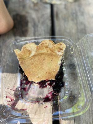 Blueberry pie