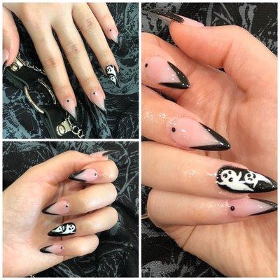 Acrylic nails and cute nail art