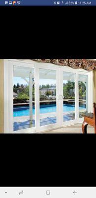 Patio door installation