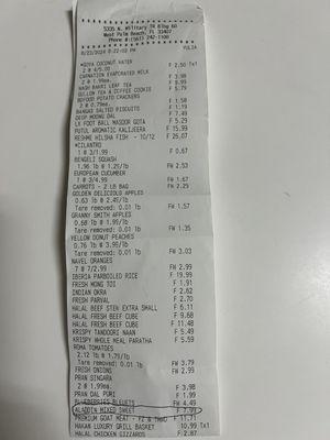 Receipts of Purchase: Refused to refund for sales of Mold and Expired food.