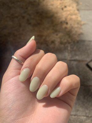 Dip nails with tip extensions