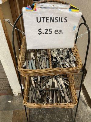 Utensils .25